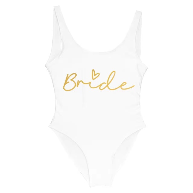 Traje de Baño Bride y Team Bride