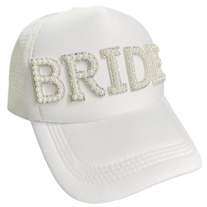 Gorra Bride Perlas