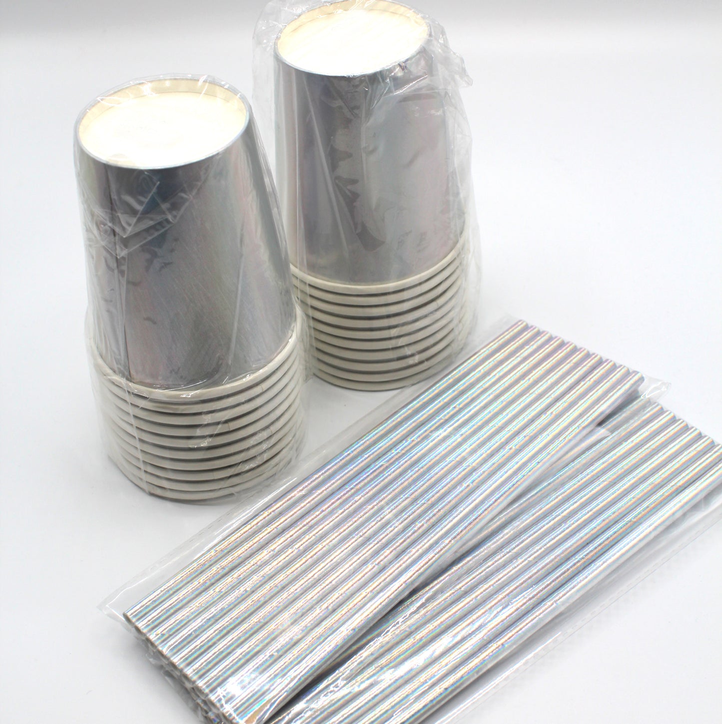 Desechables Color Plata