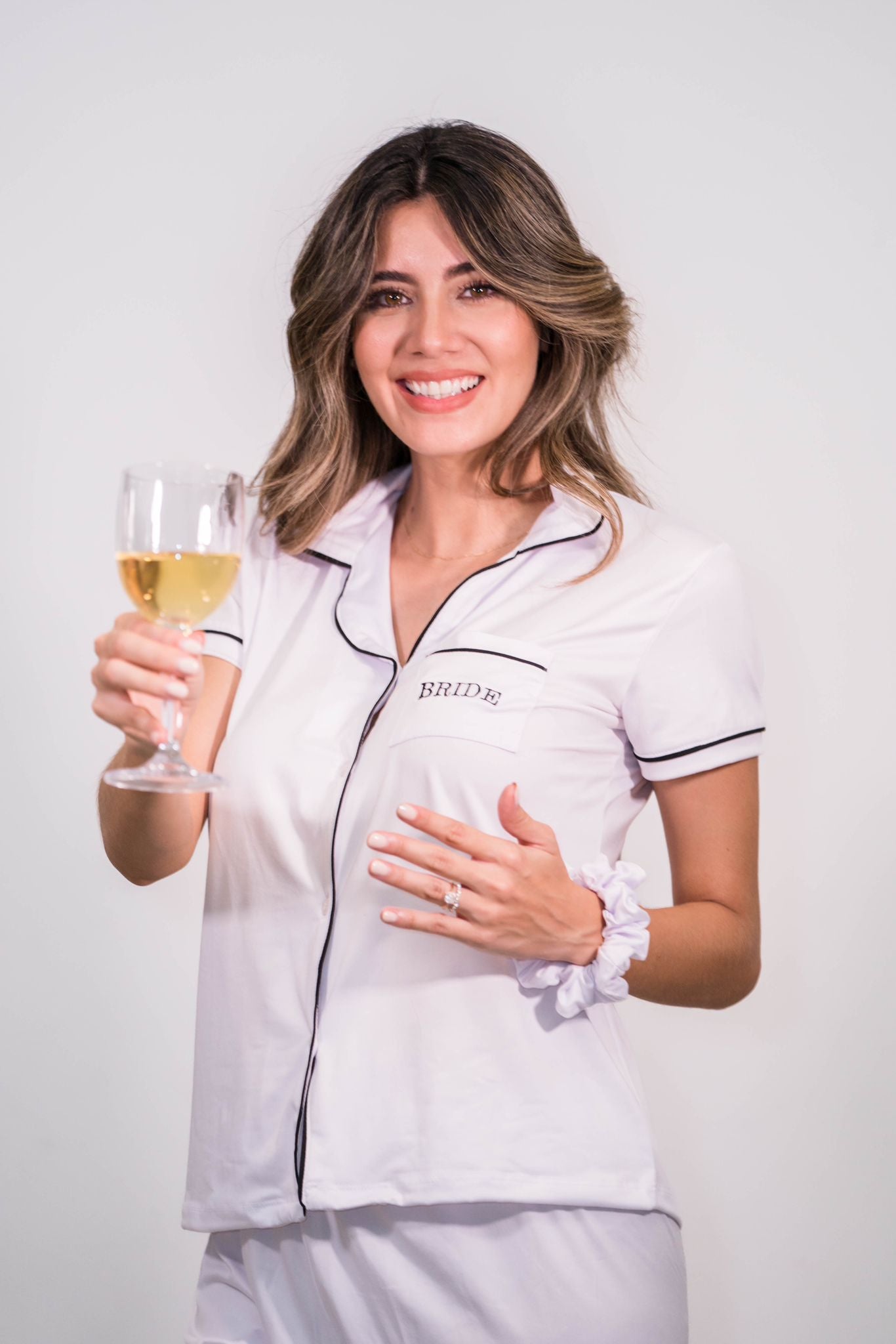 Pijama Blanca "BRIDE"