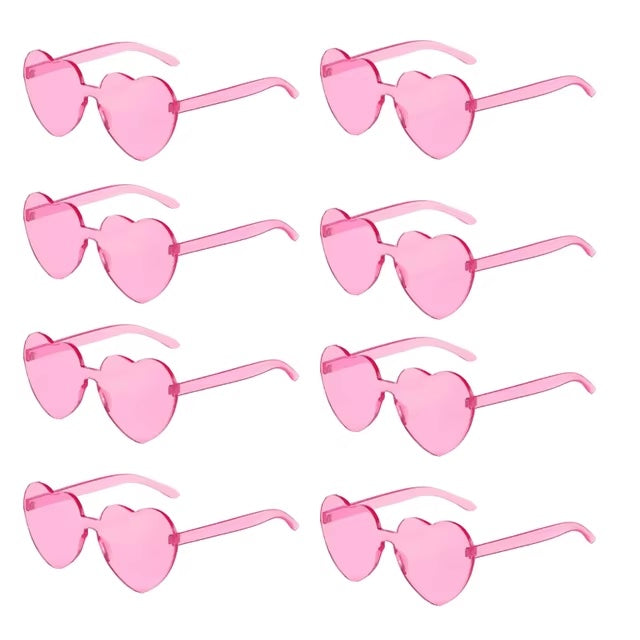 Lentes Corazón Clear