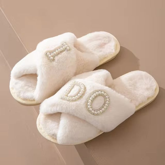 Pantuflas I Do Perlas