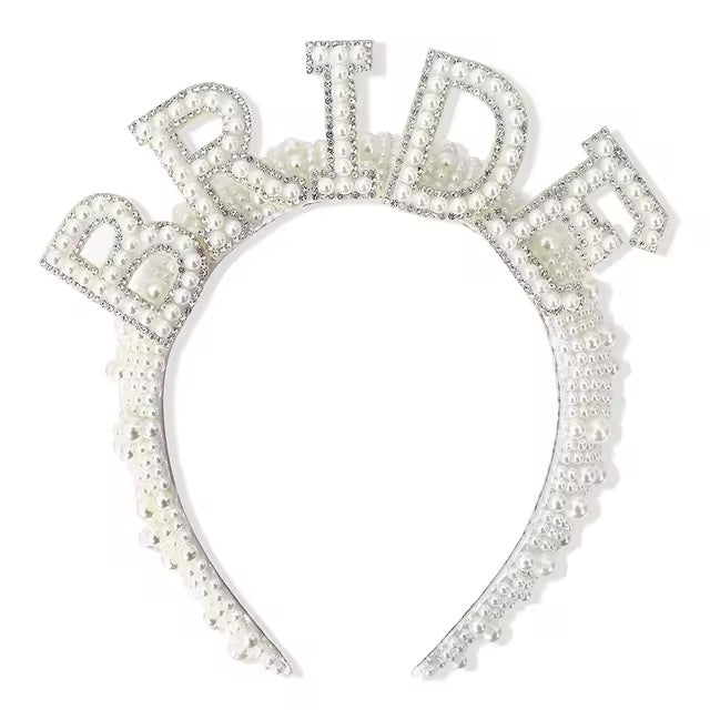 Diadema de Perlas "Bride"