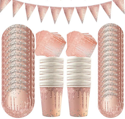 Desechables Pink Drip