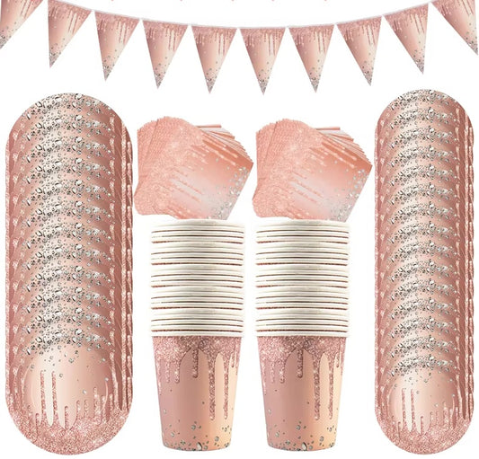 Desechables Pink Drip