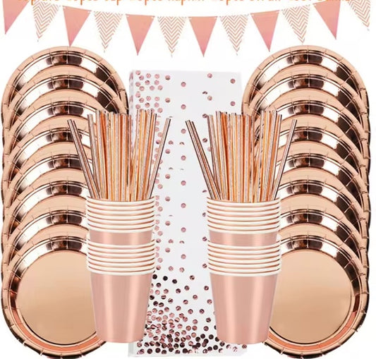 Desechables Rose Gold