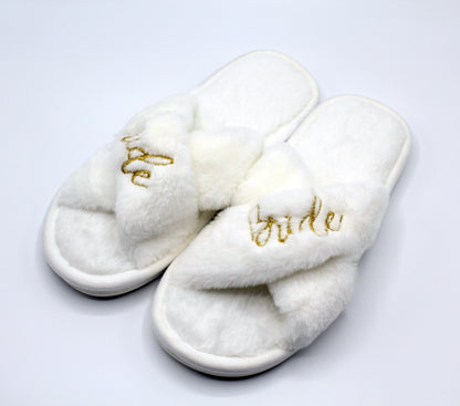 Pantuflas Bride Bordadas
